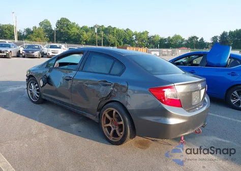 2012 Honda Civic Ex-L from USA, damaged, VIN 2HGFB2F96CH582578